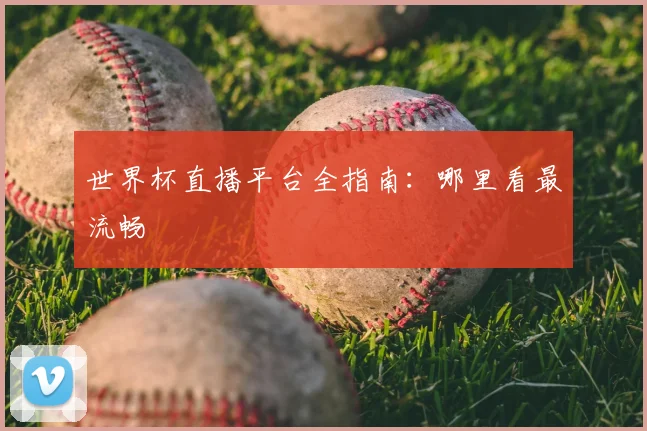 世界杯直播平台全指南：哪里看最流畅